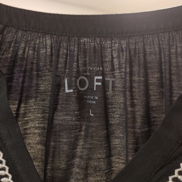 Peasant blouse AnnTaylor loft - Picture 1 of 2